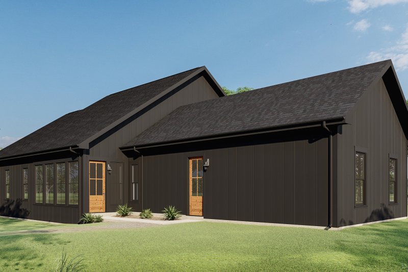 Home Plan - Exterior - Other Elevation 3 for Farmhouse House Plan #1092-66 - 2 bed, 2 bath