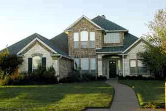 Exterior - Front Elevation for Traditional House Plan #84-188 - 4 bed, 4 bath
