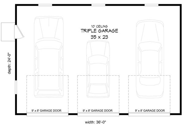 Architectural House Design - Country Floor Plan - Main Floor Plan #932-121