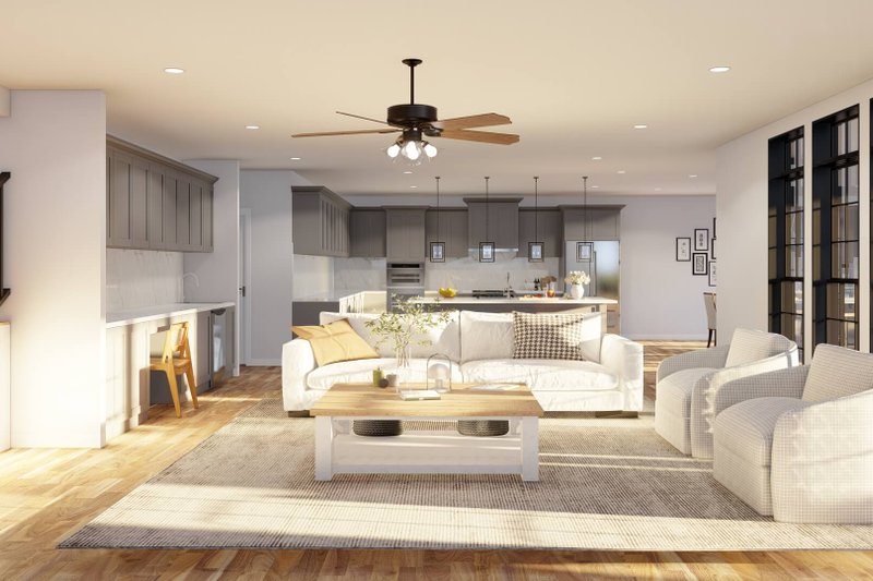 House Plan Design - Interior - Family Room 2 for Traditional House Plan #923-343 - 5 bed, 4.5 bath