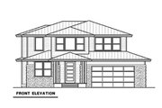 Contemporary Style House Plan - 3 Beds 2.5 Baths 2665 Sq/Ft Plan #1070-18 