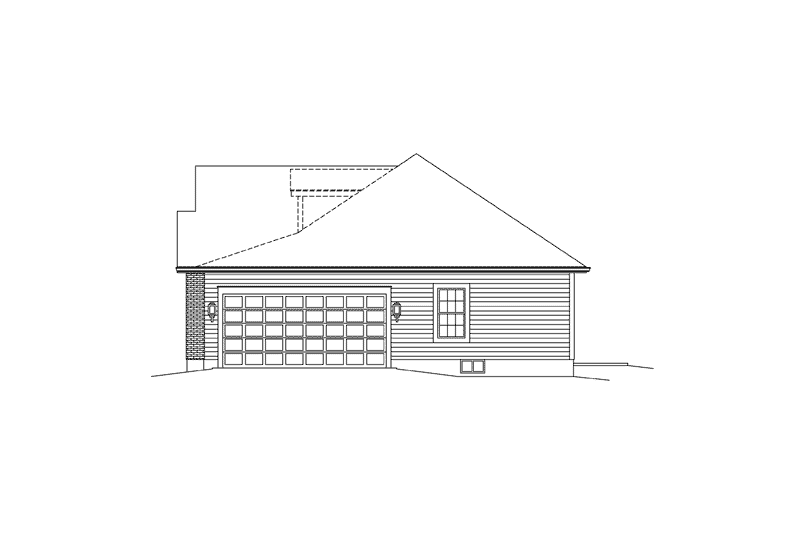 House Plan Design - Exterior - Other Elevation 1 House Plan #57-604 - 3 bed, 2.5 bath