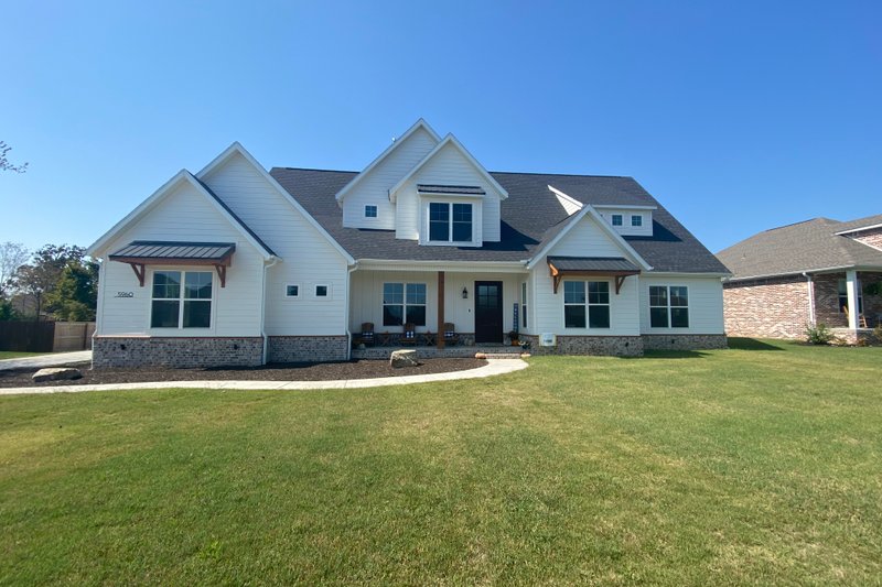 Home Plan - Country Exterior - Front Elevation Plan #932-66