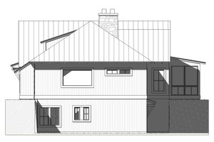 Exterior - Other Elevation 1 for Farmhouse House Plan #901-145 - 4 bed, 4.5 bath
