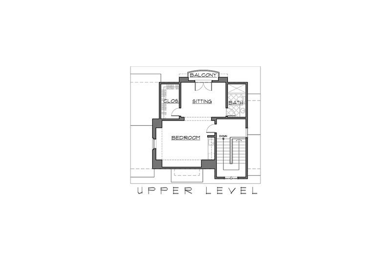 Dream House Plan - Floor Plan - Upper Floor for Mediterranean House Plan #892-5 - 3 bed, 3.5 bath