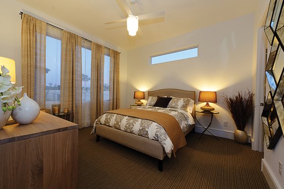 Interior - Bedroom 1 for Contemporary House Plan #935-5 - 4 bed, 4 bath