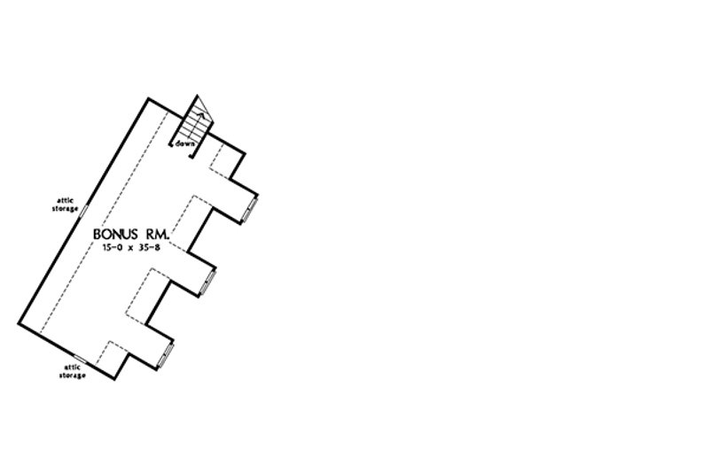 Home Plan - Optional Bonus Level