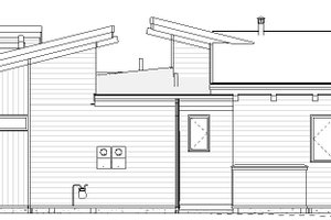 Exterior - Other Elevation 2 for Modern House Plan #895-144 - 3 bed, 2 bath