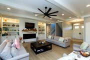 Craftsman Style House Plan - 4 Beds 3.5 Baths 3485 Sq/Ft Plan #70-1470 