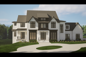 Farmhouse Exterior - Front Elevation Plan #1116-26