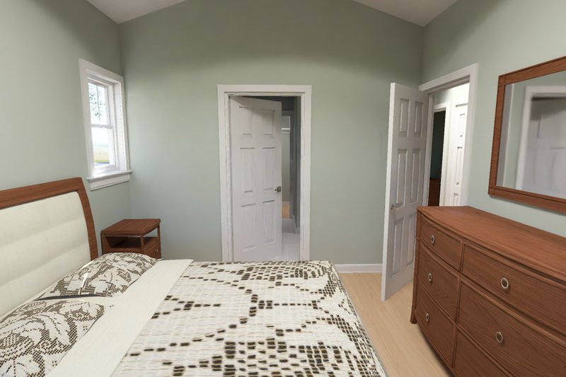 Home Plan - Interior - Master Bedroom 1 for Cottage House Plan #513-2474 - 3 bed, 2 bath