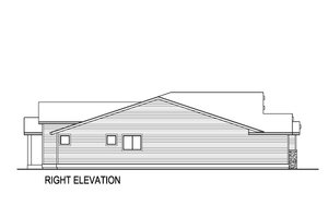 Exterior - Other Elevation 1 for Contemporary House Plan #569-90 - 3 bed, 2.5 bath
