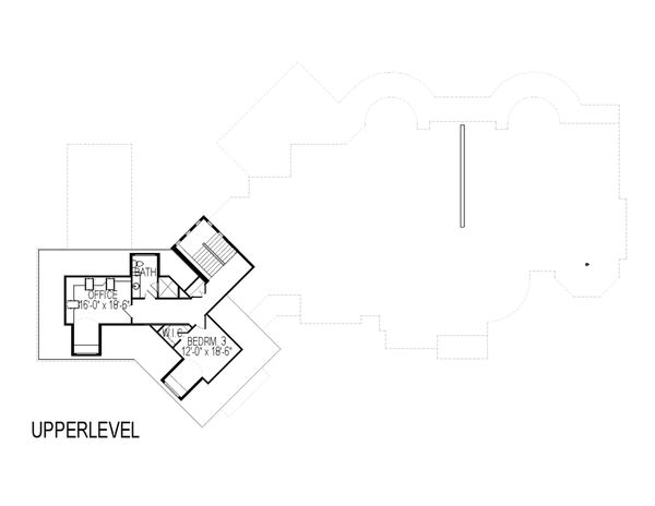 Dream House Plan - European Floor Plan - Upper Floor Plan #920-63