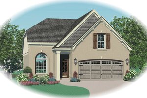 Traditional Exterior - Front Elevation Plan #81-13618