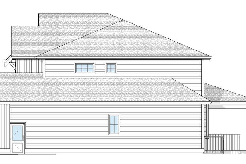 Home Plan - Exterior - Other Elevation 1 for Farmhouse House Plan #1114-95 - 4 bed, 2.5 bath