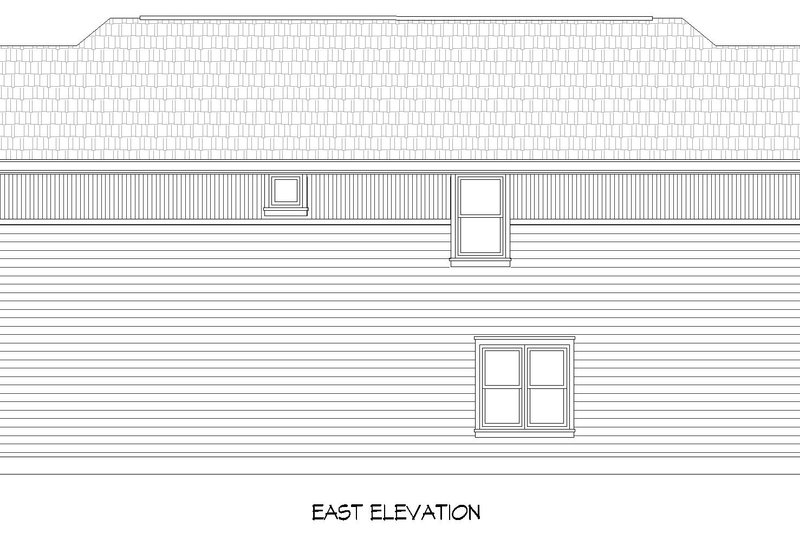 House Blueprint - Exterior - Other Elevation 1 for Modern House Plan #932-793 - 3 bed, 2.5 bath
