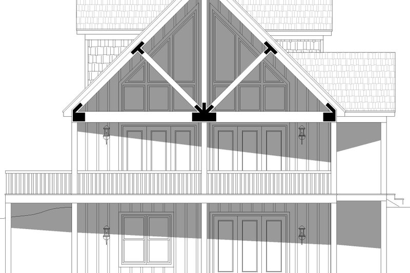 Dream House Plan - Exterior - Other Elevation for Country House Plan #932-334 - 3 bed, 3 bath