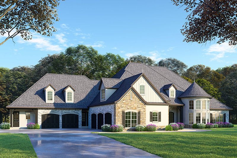  European  Style House  Plan  6 Beds 6 5 Baths 5106 Sq Ft 