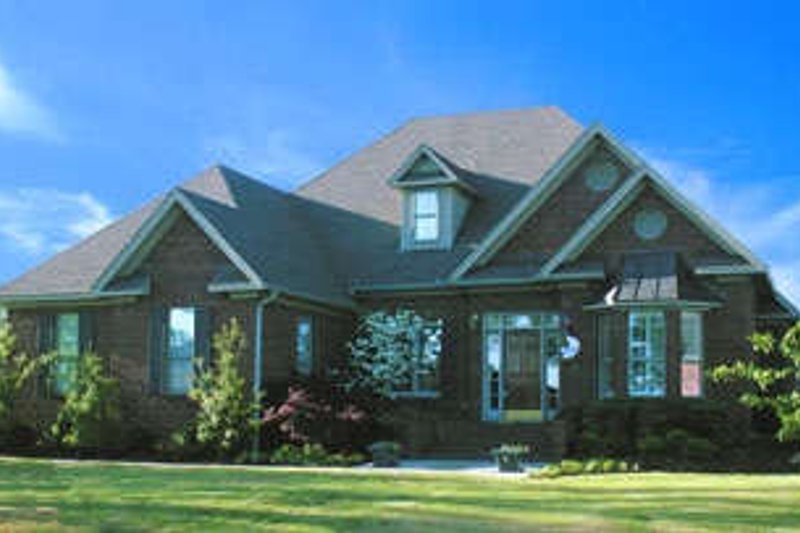 Dream House Plan - Photo 1 for European House Plan #17-124 - 3 bed, 2.5 bath