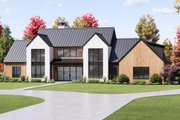 Modern Style House Plan - 4 Beds 4.5 Baths 4557 Sq/Ft Plan #1096-161 Exterior 