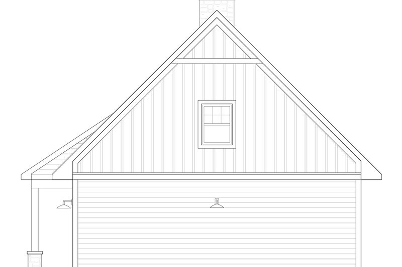Home Plan - Exterior - Other Elevation for Cottage House Plan #23-2905 - 2 bed, 1 bath