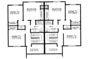 Modern Style House Plan - 3 Beds 1.5 Baths 2580 Sq/Ft Plan #303-197 