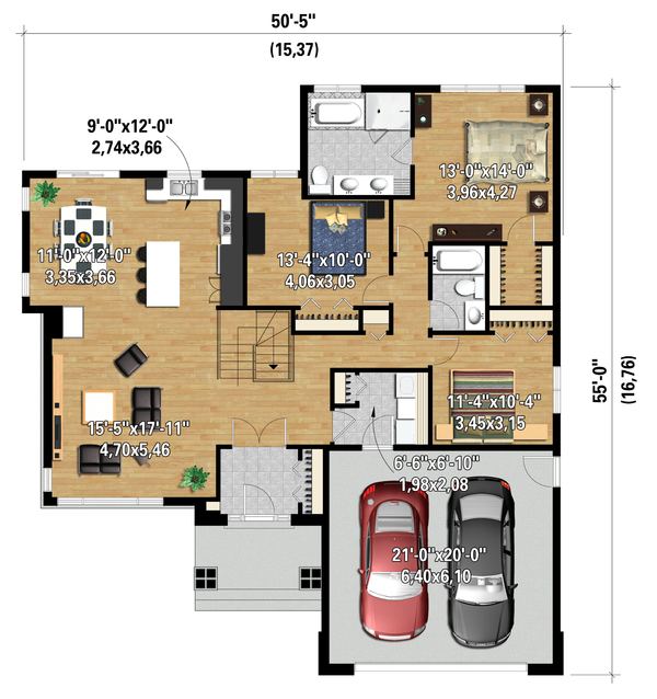 Prairie Floor Plan - Main Floor Plan #25-4460