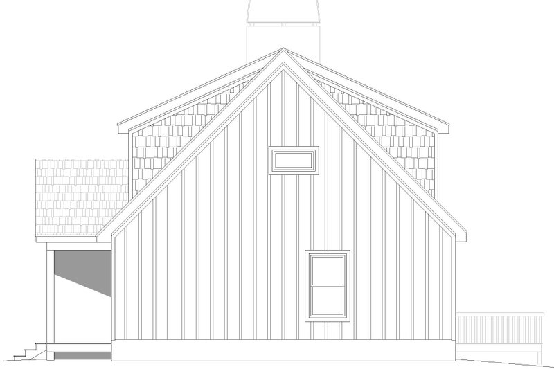 Dream House Plan - Exterior - Other Elevation 1 for Southern House Plan #932-818 - 4 bed, 3.5 bath