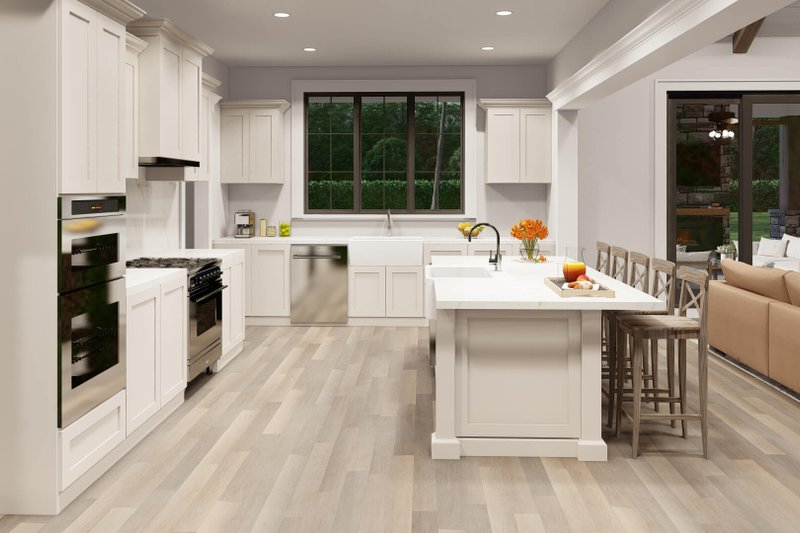Architectural House Design - Interior - Kitchen 3 for Farmhouse House Plan #923-365 - 4 bed, 3.5 bath