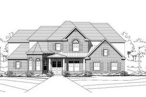 Traditional Exterior - Front Elevation Plan #411-181