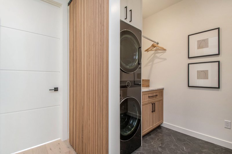 Home Plan - Interior - Laundry for Contemporary House Plan #928-387 - 3 bed, 3.5 bath
