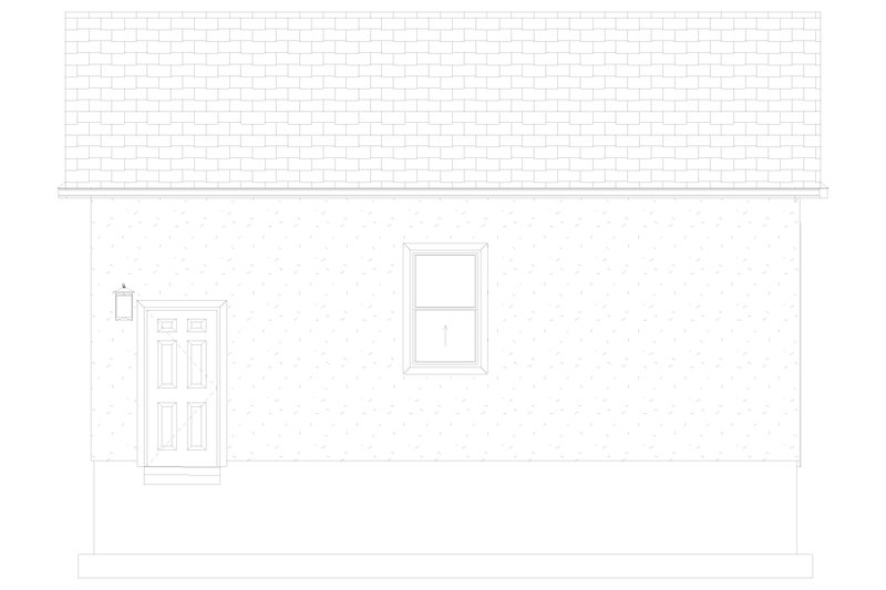 House Plan Design - Exterior - Other Elevation 1 for Traditional House Plan #1060-145, 0 bath