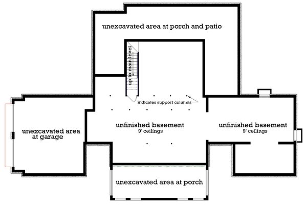 Home Plan - Optional Basement
