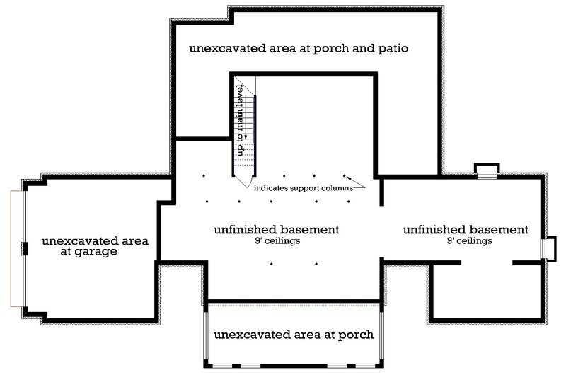 House Blueprint - Optional Basement