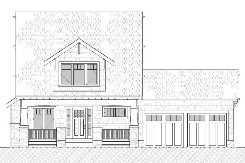 Dream House Plan - Exterior - Front Elevation 5 for Craftsman House Plan #901-148 - 4 bed, 3.5 bath