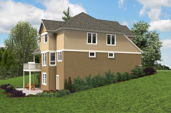 Exterior - Other Elevation for Cottage House Plan #48-1018 - 5 bed, 3.5 bath