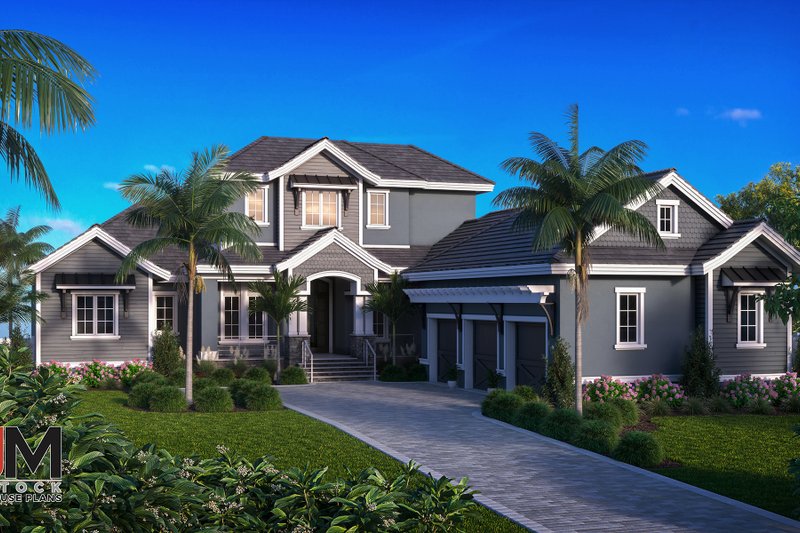 Home Plan - Cottage Exterior - Front Elevation Plan #1083-18