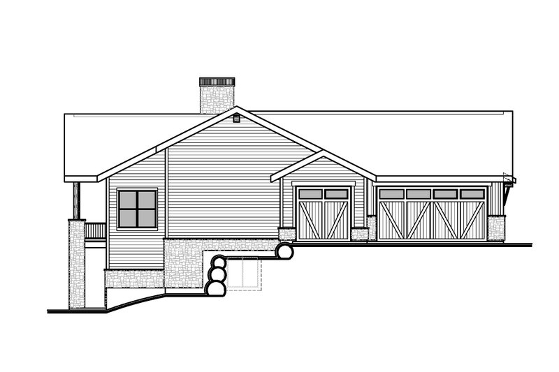 Home Plan - Exterior - Other Elevation for Farmhouse House Plan #1073-50 - 4 bed, 3.5 bath