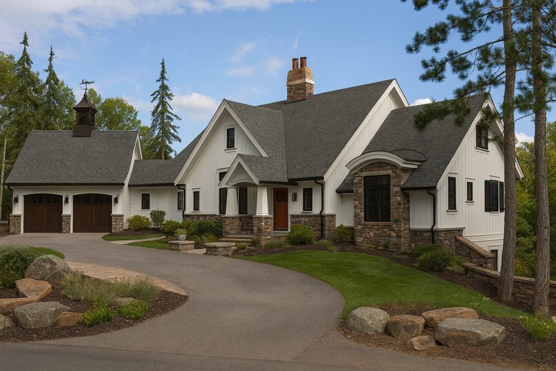 Home Plan - European Exterior - Front Elevation Plan #928-20