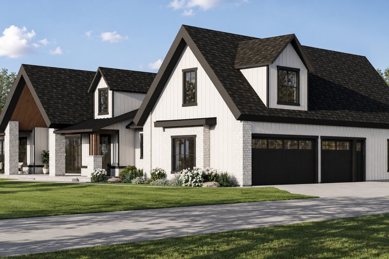 Dream House Plan - Exterior - Other Elevation for Ranch House Plan #1064-506 - 3 bed, 3.5 bath