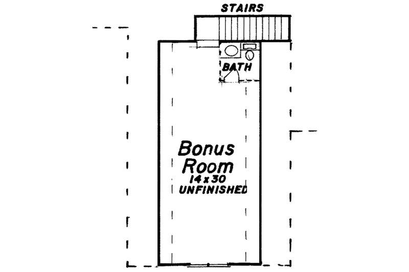 Architectural House Design - Floor Plan - Upper Floor for European House Plan #52-180 - 4 bed, 3.5 bath