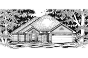 Traditional Style House Plan - 3 Beds 2 Baths 1428 Sq/Ft Plan #42-226 