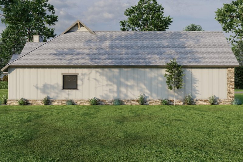 Dream House Plan - Exterior - Other Elevation 4 for Craftsman House Plan #17-2910 - 3 bed, 2 bath