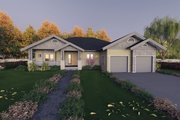 Craftsman Style House Plan - 3 Beds 3.5 Baths 3978 Sq/Ft Plan #1101-4 