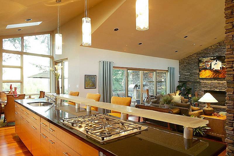 Dream House Plan - Interior - Kitchen for Modern House Plan #48-457 - 4 bed, 3.5 bath