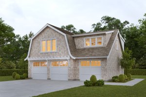 House Plan Design - Farmhouse Exterior - Front Elevation Plan #1114-49