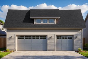 Traditional Exterior - Front Elevation Plan #124-1435