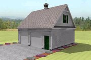 Colonial Style House Plan - 0 Beds 0 Baths 1120 Sq/Ft Plan #75-194 