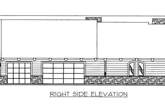 Exterior - Other Elevation for Craftsman House Plan #117-373 - 4 bed, 4 bath
