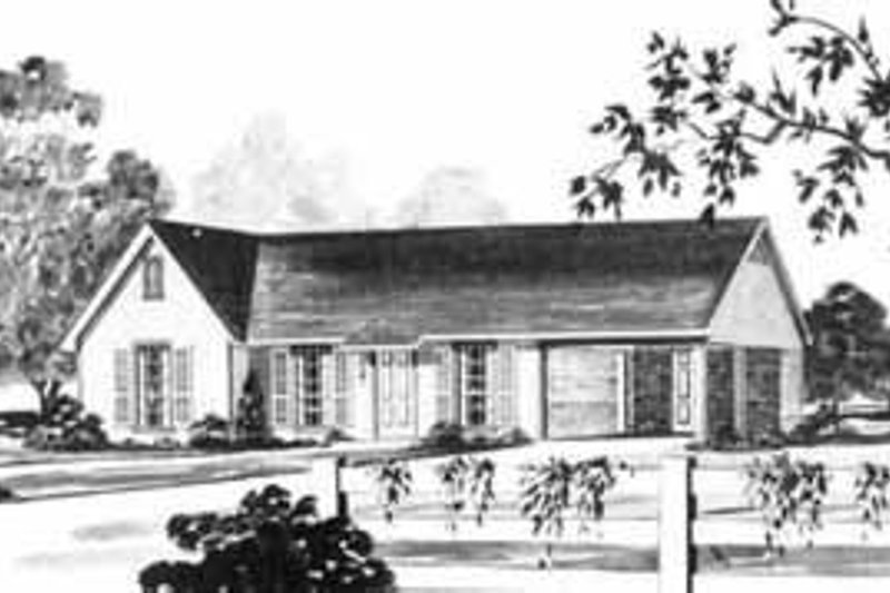 House Design - Ranch Exterior - Front Elevation Plan #36-354